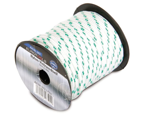Mehrzweckseil, 3 mm, Spule mit 20 m - Eurotools