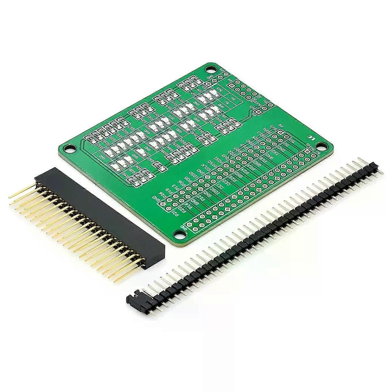 Raspberry Pi Led-testplatine Io-platine Gpio-schnittstellen-erweiterungsplatine