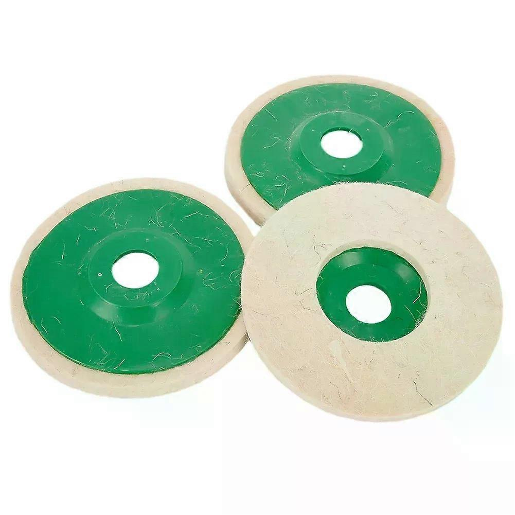1 Stück 5 Zoll (125 Mm) Wollpolierscheibe, Polierpads, Winkelschleiferscheibe, Filzpolierscheibe, Schleifwerkzeug