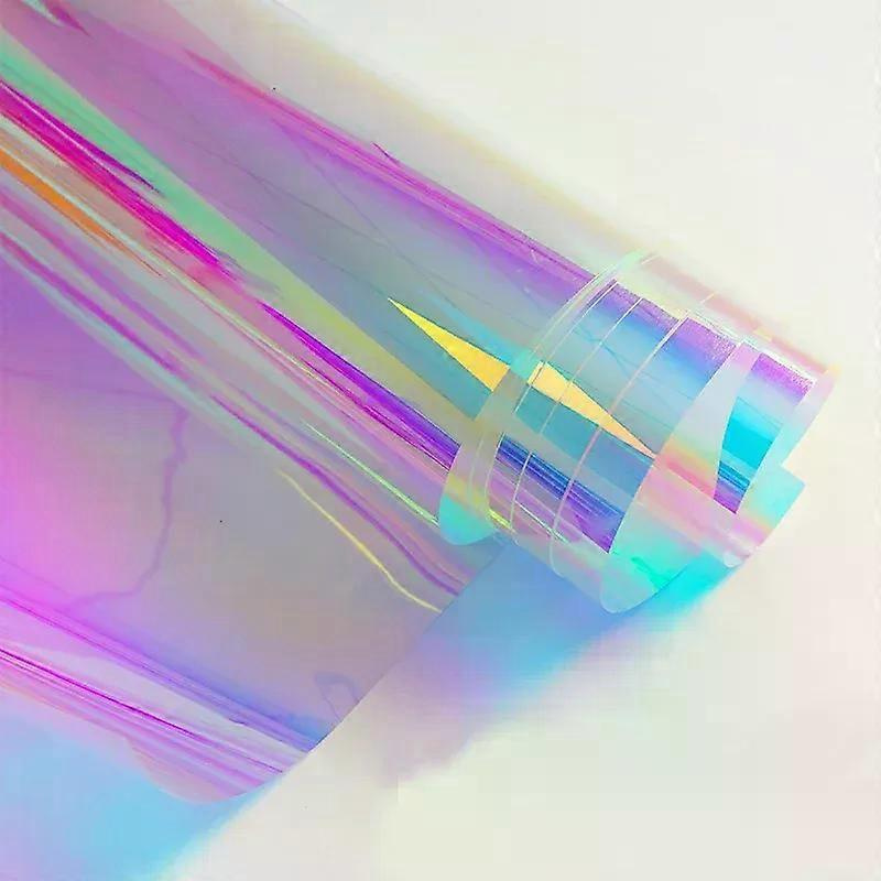 2/3/5 M Einweg-spiegel-reflexions-sonnenschutzfolie, Regenbogenfarben, Sichtschutz, Selbstklebend, Wärmeregulierung, Chamäleon-glasfolie