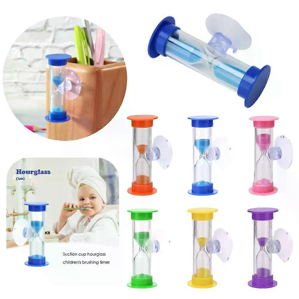 Bunte Sanduhr (2/3 Minuten), Duschuhr, Zahnbürstenuhr, Heimdekoration