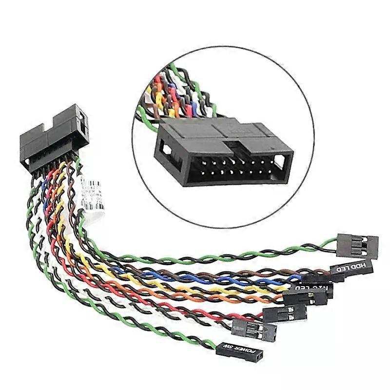 Multifunktionales Supermicro-frontpanel-anschlusskabel Für Computergehäuse, Server, Switches, Verlängerungskabel