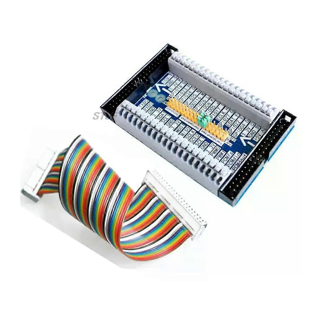 40-pin-gpio-kabeladapter + Multifunktionales Kaskaden-erweiterungsmodul Für Raspberry Pi 2/3 Modell B (orange Pi Pc)