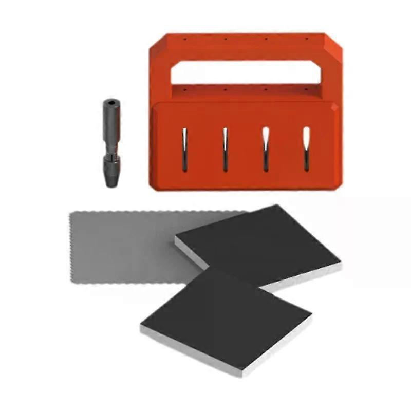 Reparatur- Und Schärfwerkzeug-set Für Airbrush-nadeln – Wartungs- Und Polierzubehör Für 2-mm-, 3-mm- Und 5-mm-nadeln