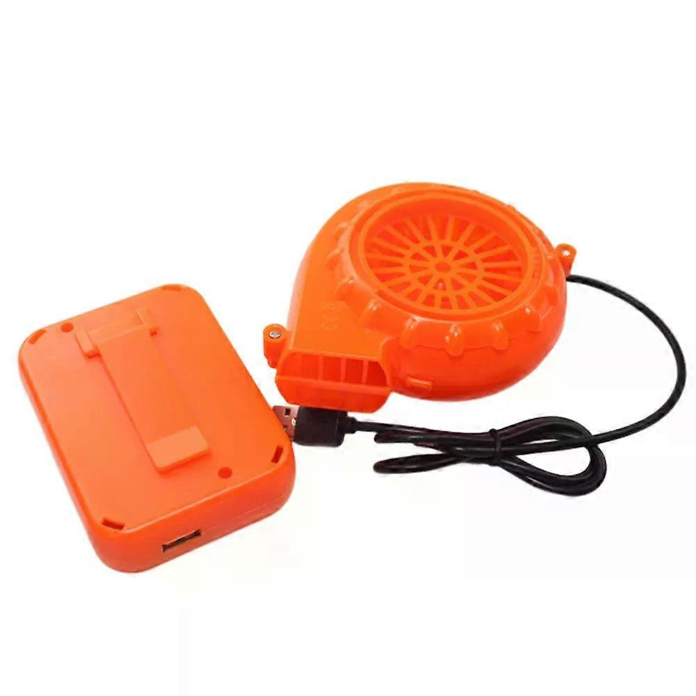 Elektrischer Mini-ventilator, Geräuscharm, Für Aufblasbares Spielzeug, Kostüme, Puppen, Batteriebetrieben, Usb-luftgebläsepumpe