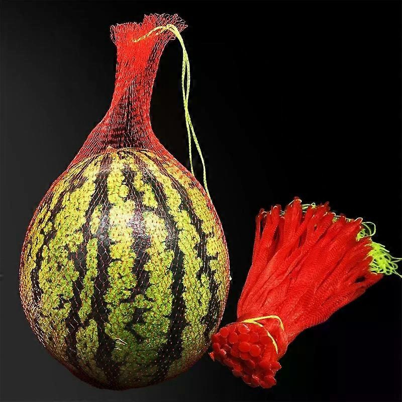 100 Stück Wiederverwendbare, Hängende Wassermelonen-netzbeutel Zur Aufbewahrung Von Obst Wie Honigmelonen, Gemüse, Krabben Und Schalentieren