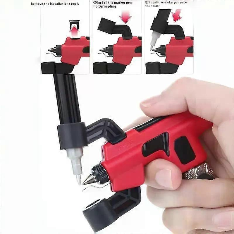 1 Set 03mm/05mm Kaliber Wasserbasierte Airbrush-farbe Pt-ab No Wash Airbrush Marker Pen Airbrush Schneller Farbwechsel Für Modellbau