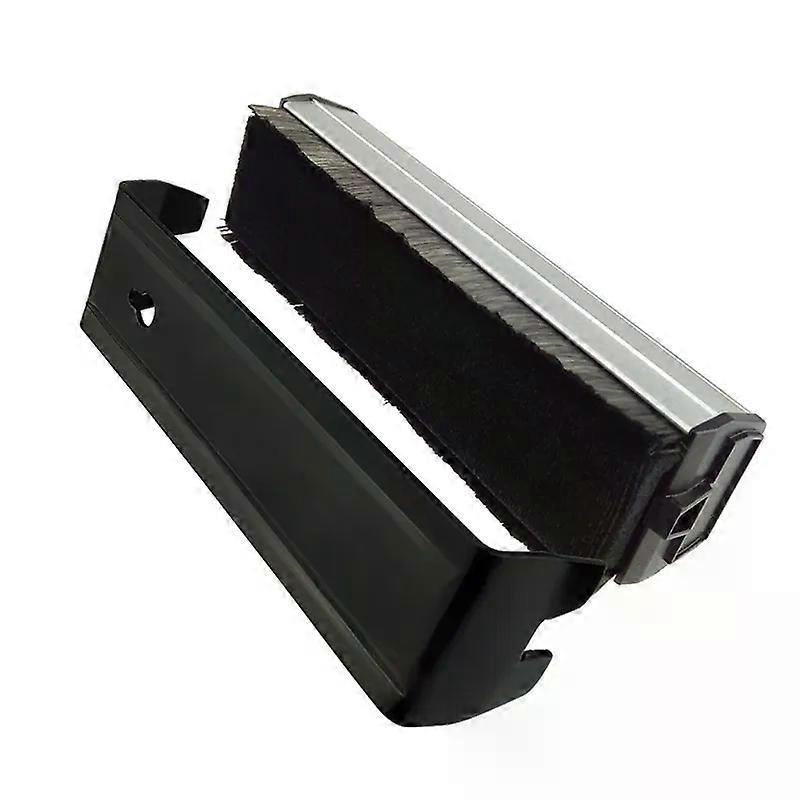 2-in-1-reinigungsbürste Aus Kohlefaser Und Samt Zur Reinigung Von Vinyl-schallplatten (antistatisch) – Staubentferner Für Lp-schallplatten