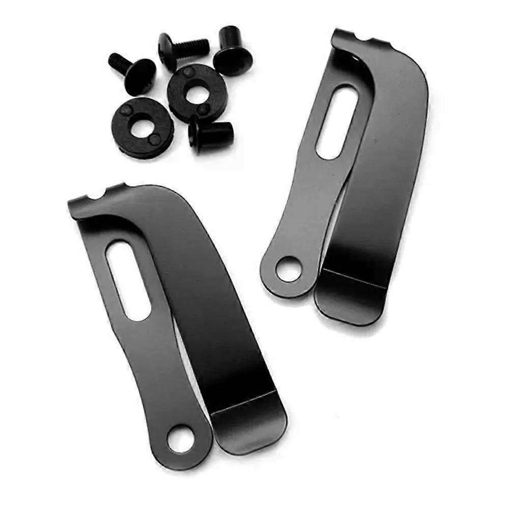 2er-set K Holster Clip K Scheide Gürtelclip Scheide Gürtelclip Mit Schrauben Rechts Links Edelstahl