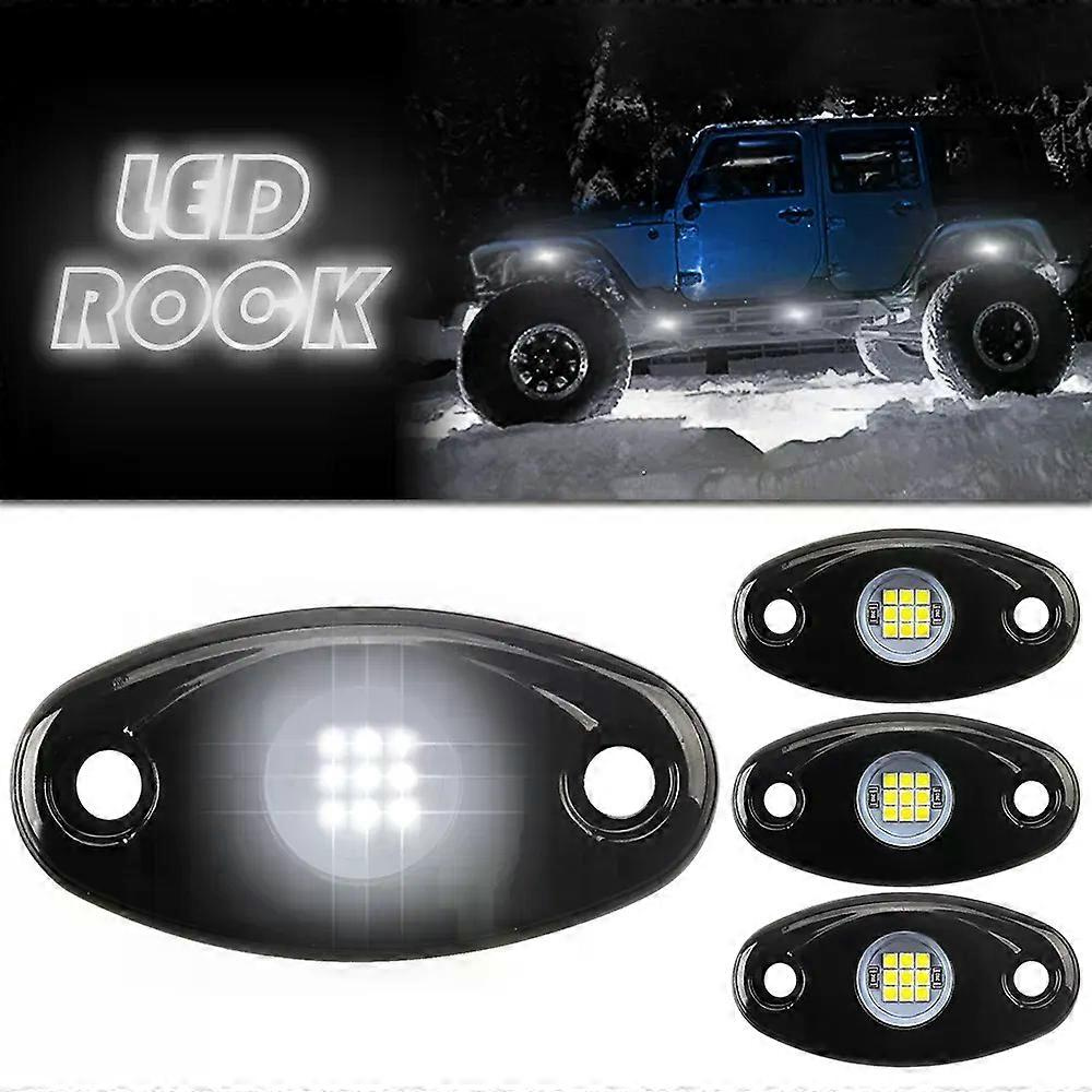 4 Stück Led-chassisleuchten, Universell Einsetzbar Für Getunte Autos, Led-neonlichter, Ip67 Wasserdicht, Blub Rock Lampe