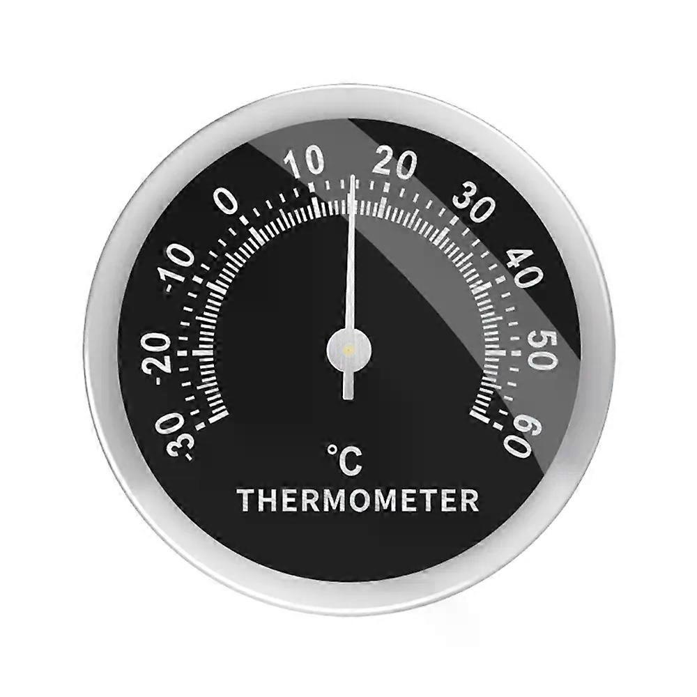 58-mm-temperaturanzeige, Innen- Und Außenthermometer, Rundes Analoges Temperaturmessgerät Für Zuhause, Wandmontage, Raum, Inkubator