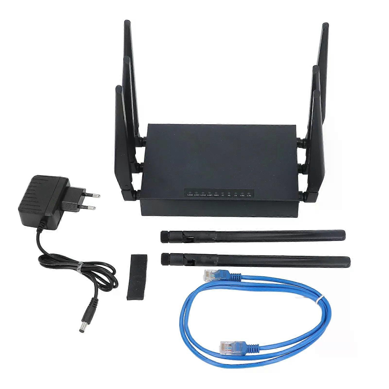 5g Cpe-router Mit Sim-kartensteckplatz, Dualband-wifi 6, 1000 Mbit/s Gigabit-ethernet-netzwerk, 5g-wlan-router Mit 8 Antennen Für Asien