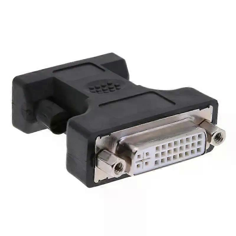 Alloyseed 24+5-pin Dvi-buchse Auf 15-pin Vga-stecker Kabelverlängerungsadapter-konverterkabelanschluss Für Hdtv, Crt-monitor Und Projektor