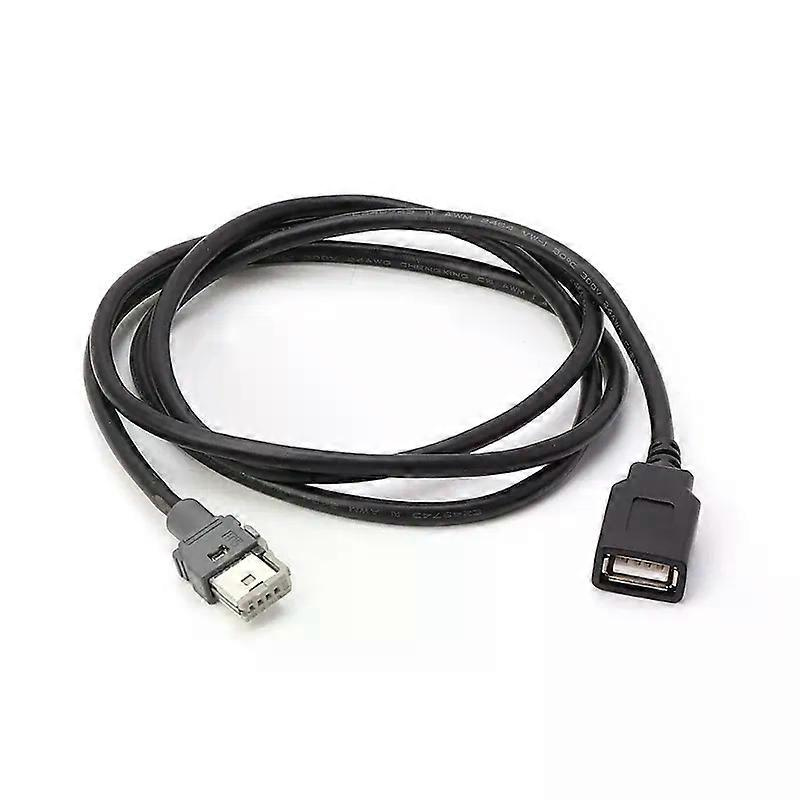 Aux-medienschnittstelle Usb-buchse Audio-adapterkabel Autozubehör D7ya