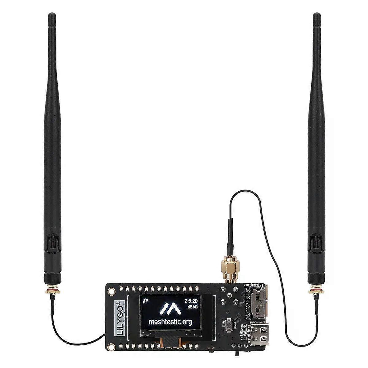 Diy Meshtastic Geräte-node Lilygo T3s3 V12 Lora Sx1262 Esp32-s3 Oled Entwicklungsboard 868mhz 915mhz Mit 24g Lora Wlan-antenne