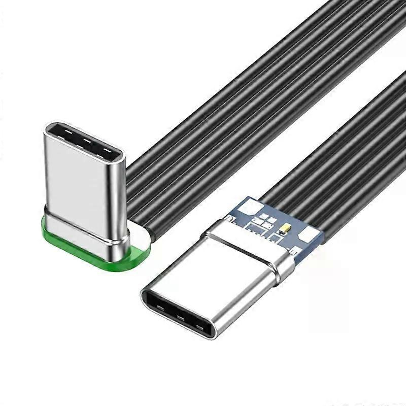 Dünnes, Flexibles Usb-c-kabel (typ C), 20 W, Leistungsstarke 480 Mbit/s Übertragungsrate, Für Mehrere Mobiltelefone, Länge Optional