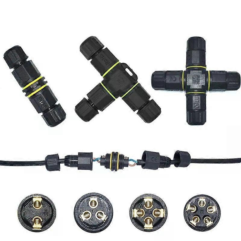 Ip68 M20 2/3/4/5-poliger Wasserdichter Schraubklemmen-steckverbinder – Verdrahtung Für Schiffsausrüstung Und Außenanschlussdosen