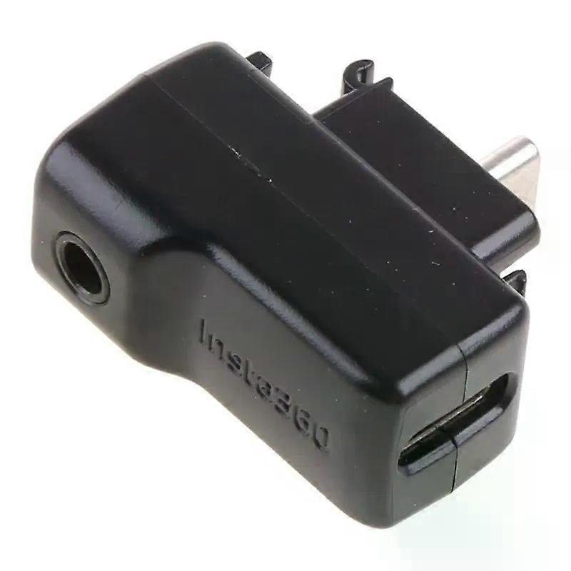 Kleiner Mikrofonadapter Kompatibel Mit Insta360 One X3 Kamera Mit Typ-c- Und 35-mm-anschluss