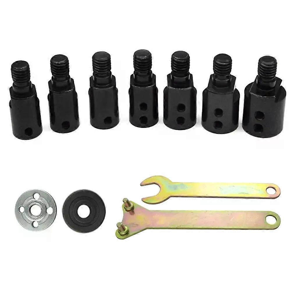 M10 5/6/8/10/12/14mm Bohrzubehör Kupplung Motorwellenadapter Schleifen Polieren Verbindungsstange Hülse Sägeblattadapter