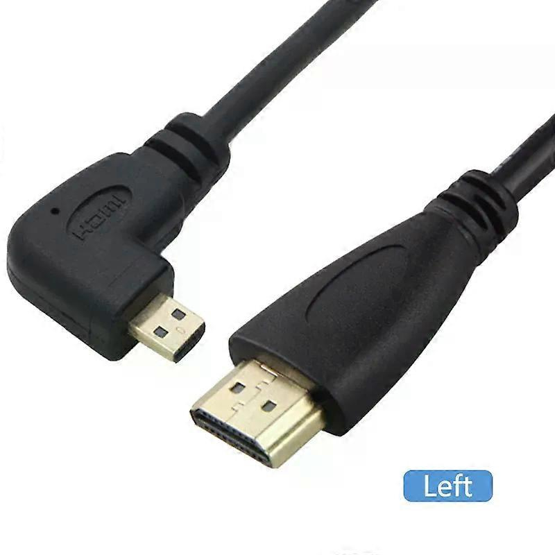 Micro-hdmi-kabel, Hdmi-kompatibel, V14-stecker Auf Hdtv Micro-hdmi-kabel, 90°-winkelstecker (links/rechts), 1080p, Für Hdtv, Ps3, Xbox, 3d-lcd