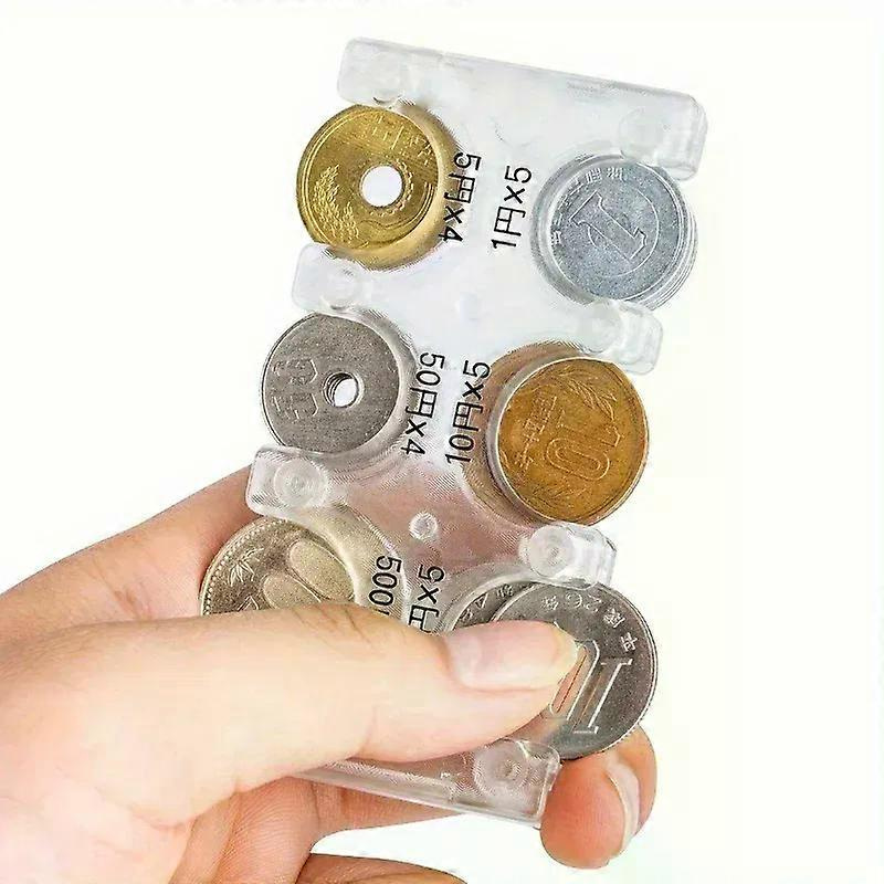 Mini-münzorganizer, Tragbarer Münzhalter Aus Kunststoff