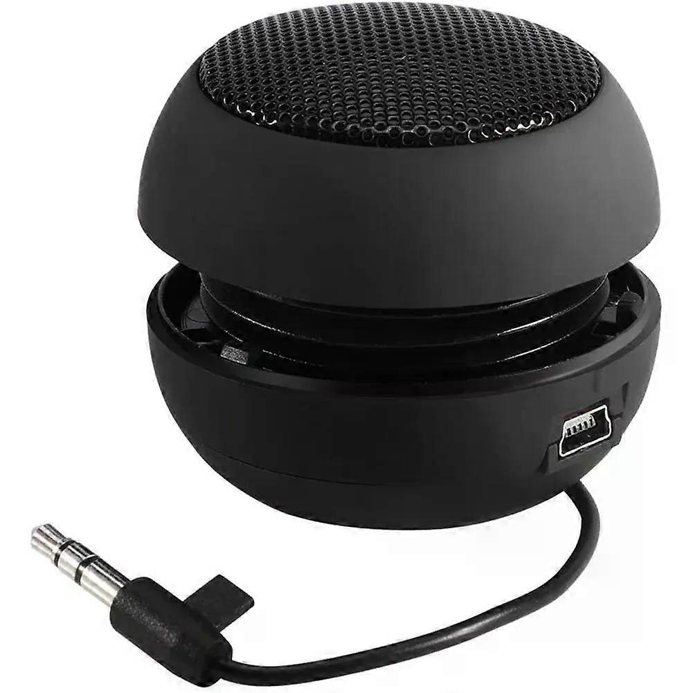 Mini-reiselautsprecher Mit 35-mm-audiokabel, Integriertem Akku (niederspannung), Ausziehbarem Lautsprecher Für Ipod Xy