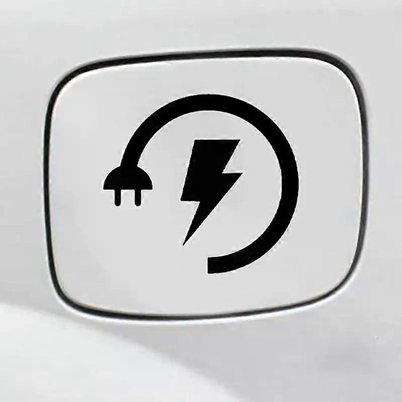 Modischer Autoaufkleber In Form Eines Elektrosteckers Für Stoßstange, Windschutzscheibe, Motorrad, Laptop, Lkw, Pkw Und Andere Fahrzeuge (wasserdicht).
