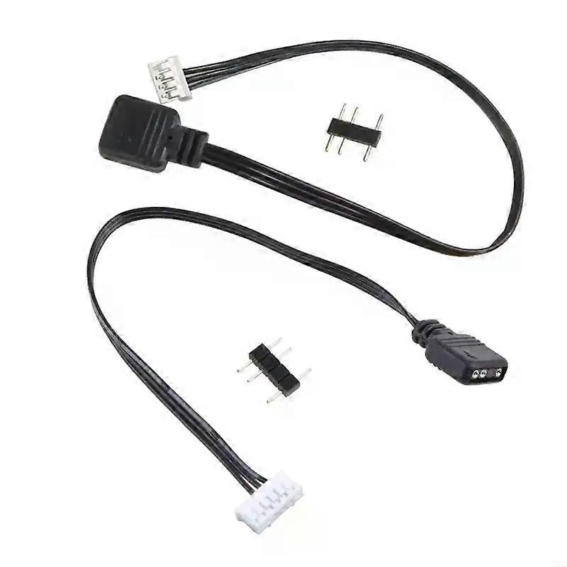 Neues Cool Moon Lüfteradapterkabel 4-pin/6-pin Auf 5v Argb 3-pin Konverterkabel Für Coolmoon Lüftersteuerungs-adapteranschluss