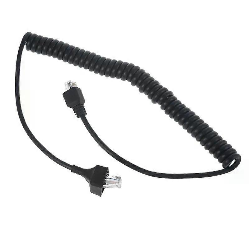Rj-45 8-poliges Mikrofonkabel (hochbelastbar, Spiralkabel) Für Kenwood Mobilfunkgeräte Kmc-35, Kmc-36, Mc-59