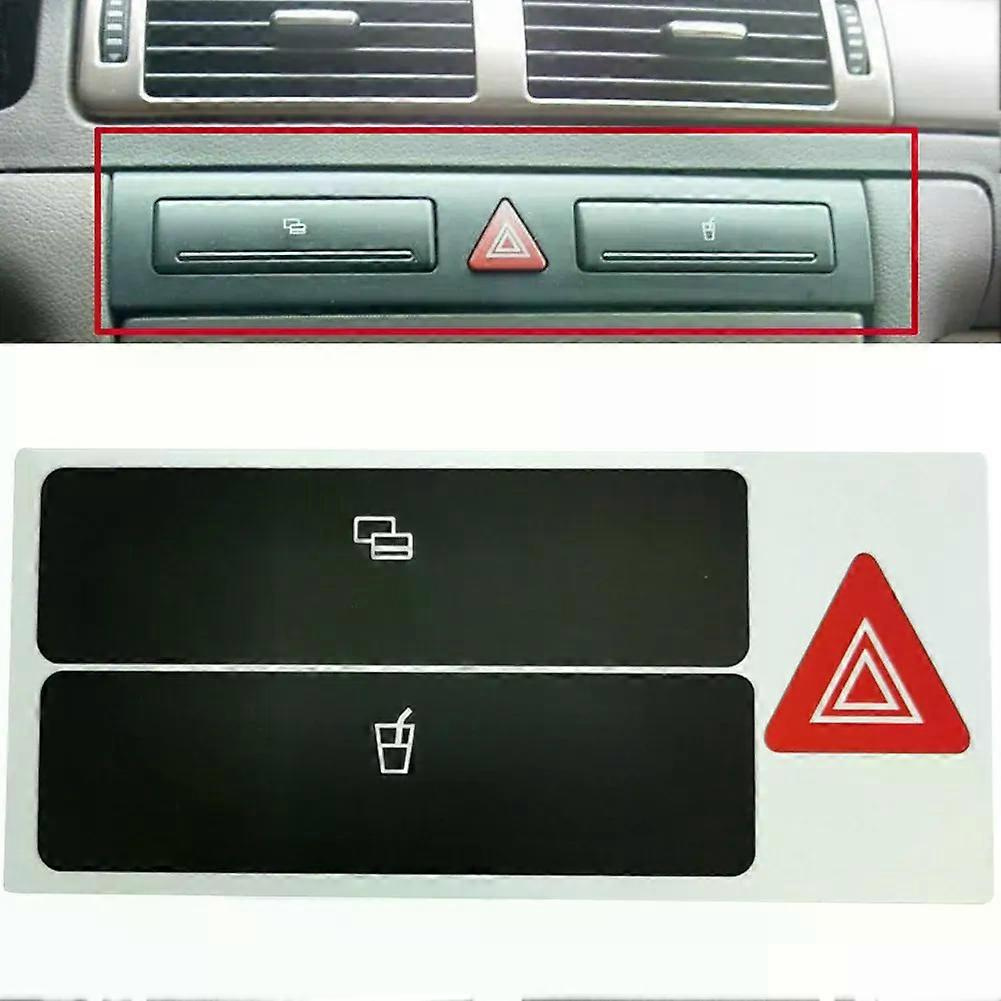 Reparaturaufkleber Für Knöpfe, Abdeckungen, Zierleisten, Autoinnenausstattung, Schalterknopf-reparaturaufkleber Für Audi A6 C5 (1998–2004)
