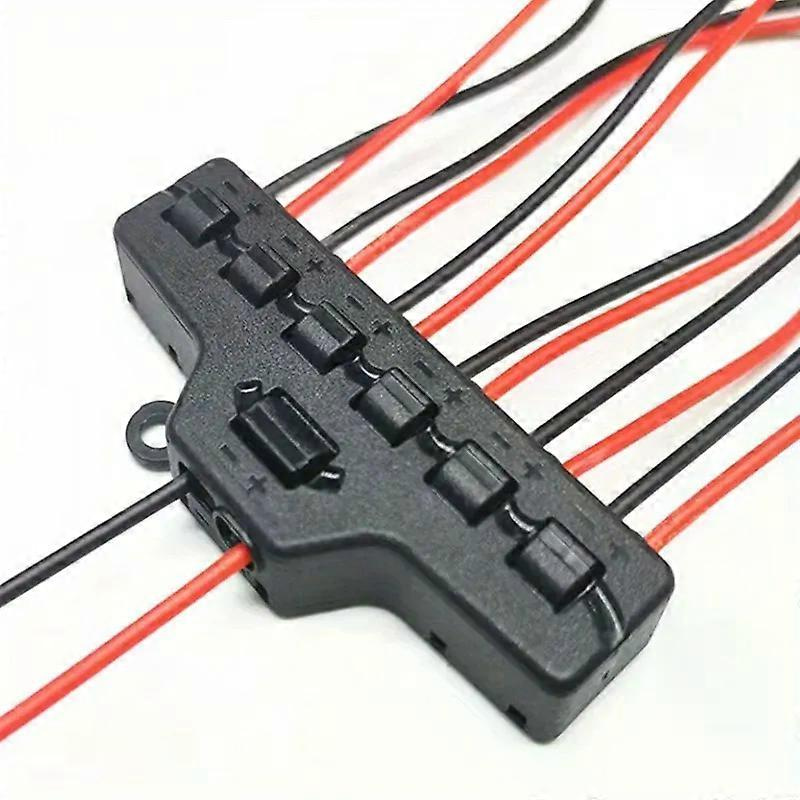 1 Stück 2-6/12 Led-verteileranschlussklemme Für Schnellanschluss An Kupferhardware, Keine Batterie Erforderlich