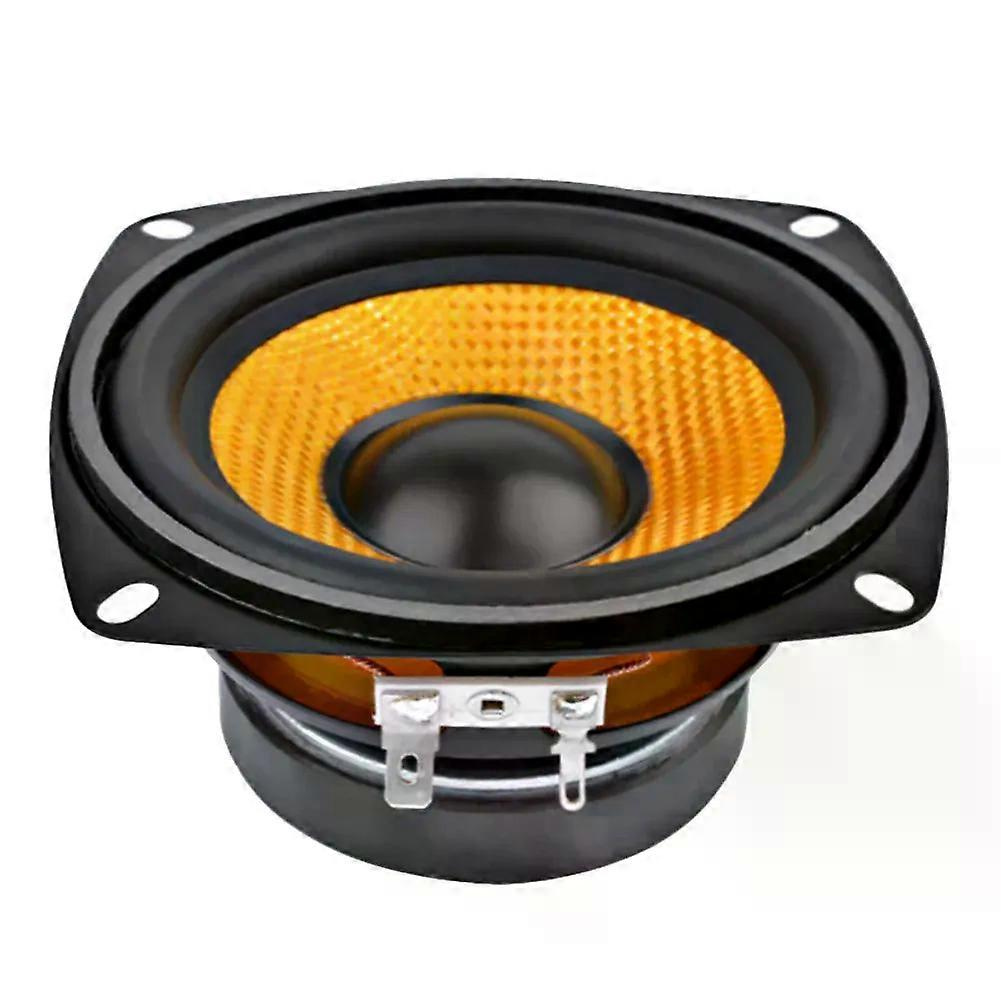 1 Stück Tragbarer 4-zoll-audiolautsprecher, 4 Ohm, 15 W Basslautsprecher, Diy-profi-multimedia-subwoofer Für Soundsysteme