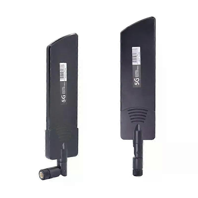 2 Stück 5g/3g/4g/gsm Vollband-omni-funk-smart-meter-router-modul Mit 40 Dbi Antenne, Schwarz, Sma-stecker