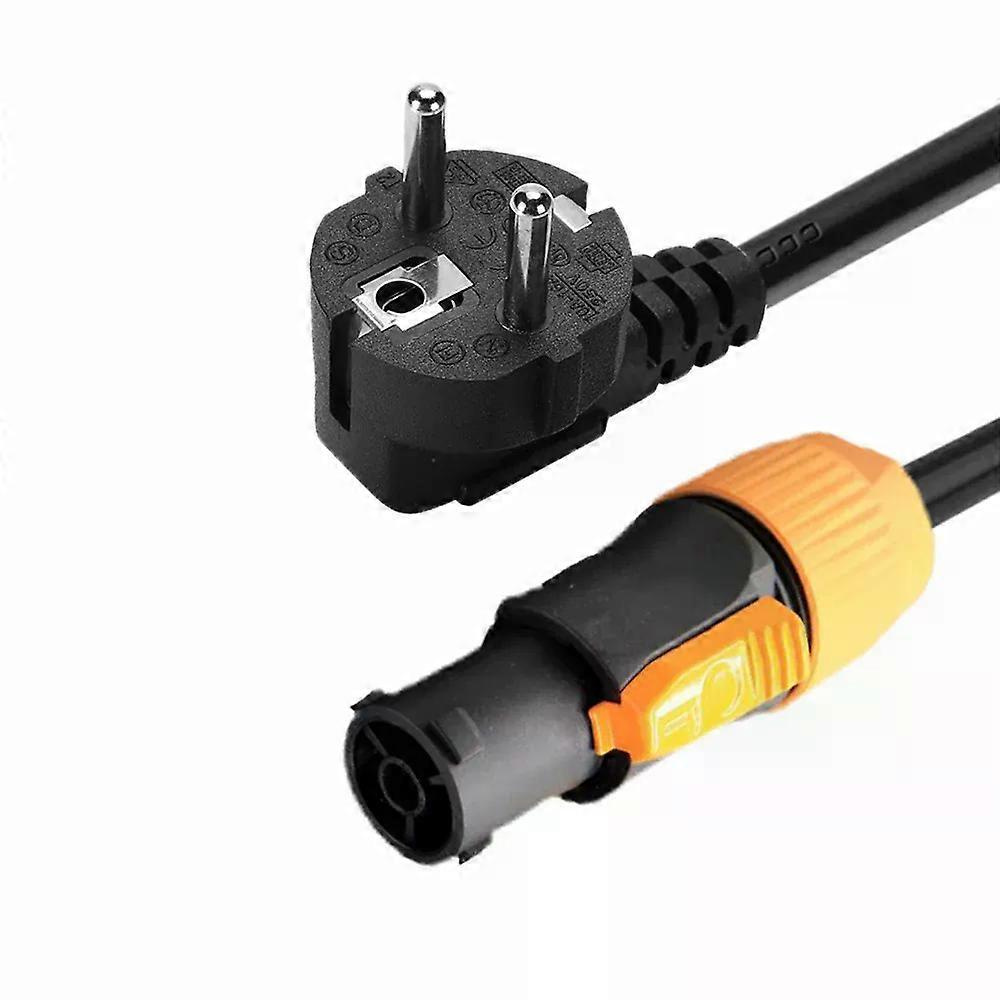 True1 Stromkabel Mit Eu-stecker, 3-adrig, 20 A, Verlängerungskabel, 1 M, 2 M, 3 M, 5 M, Für Bühnenbeleuchtung, Led-displays, Beam-lights Und Audio