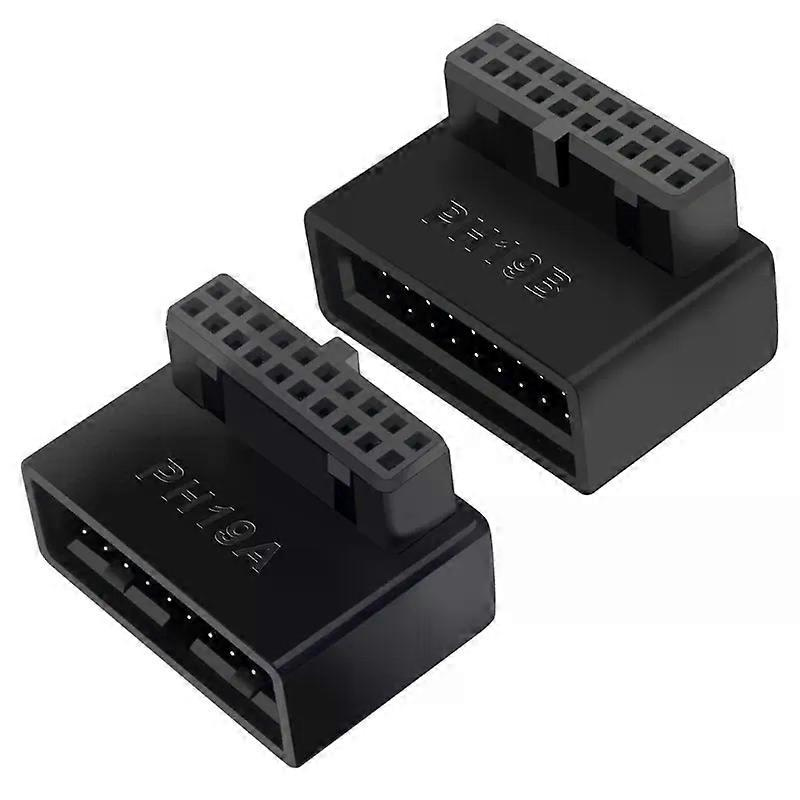 Usb 30 Motherboard 19p/20p 90 Winkeladapter Typ-c Frontgehäuse-steckanschluss Desktop-computerzubehör