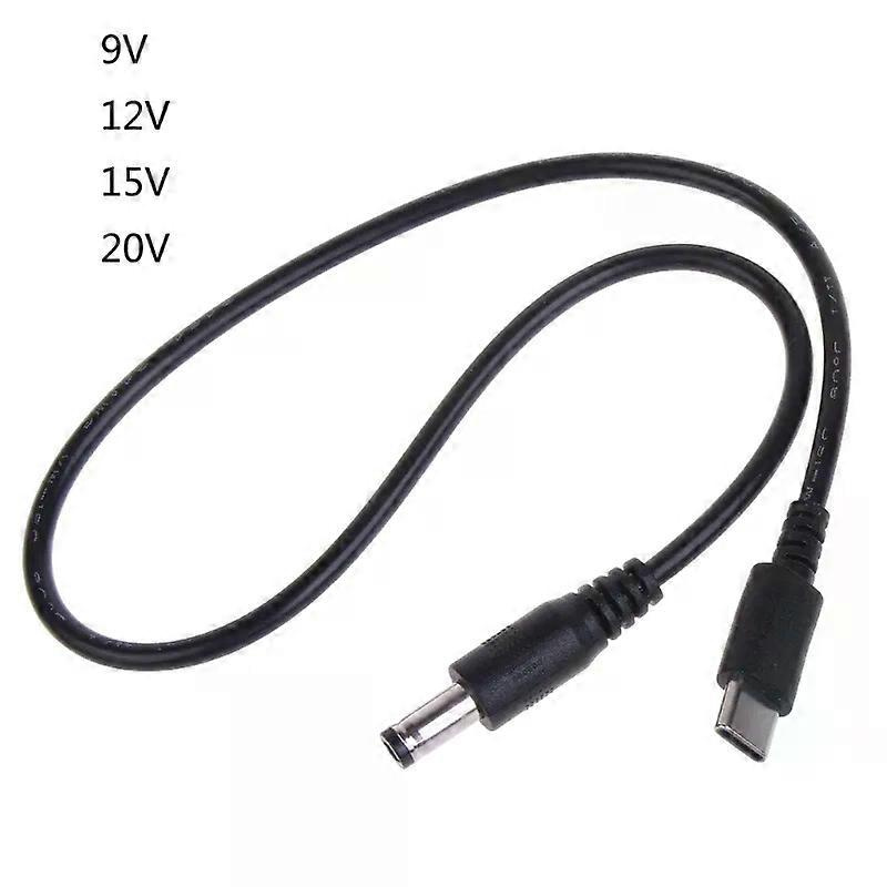 Usb-c Typ C Auf Dc 55 X 21 Mm 9 V 12 V 15 V 20 V Pd-trigger-stromkabel-konverter-adapter Für Lcd-monitore Und Broadcast-geräte