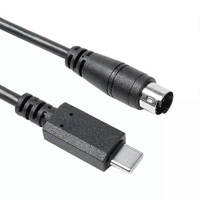 Usb-a/c-auf-7-pin-mini-din-audio-interface-kabel Für Ik Multimedia Irig Stream Stereo Irig Pro Duo I/o Keys I/o 25 49 Midi 2 Hd