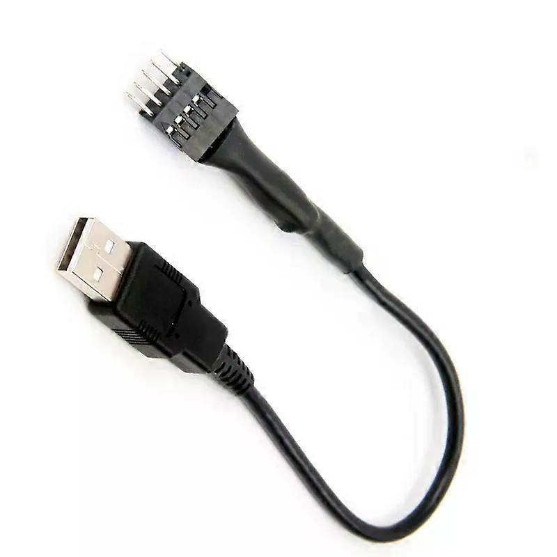 Usb-header Auf Usb Typ A Motherboard-adapterkabel 9-poliger Stecker Auf Typ A Stecker Motherboard-adapterkabel-konverter