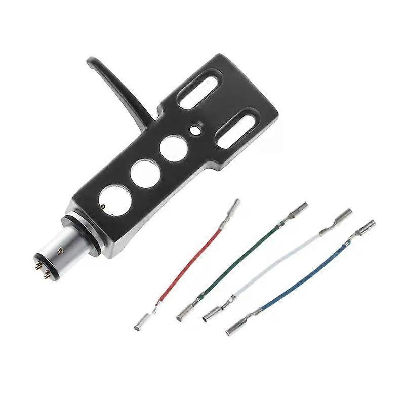 Universeller 4-pin-tonabnehmerkopf Mit Kabeln, Ersatz-tonabnehmernadelhalter Für Lp-schallplattenspieler, Phono-zubehör