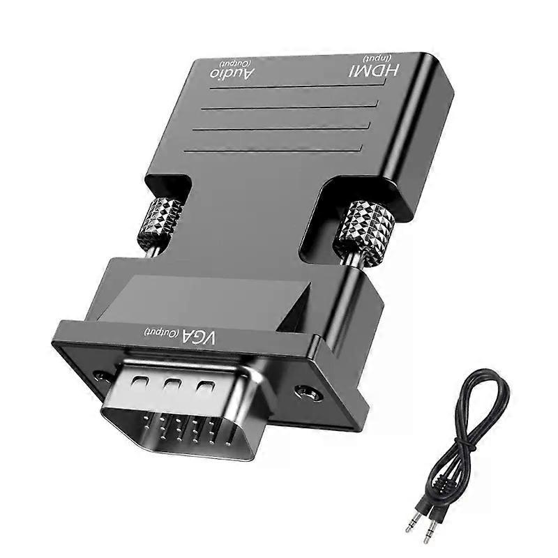 Vga-zu-hdmi-kompatibler Adapterkonverter 1080p Hdmi-kompatible Buchse Auf Vga-adapter Für Pc, Laptop, Hdtv, Filmprojektor