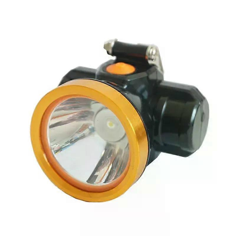 Wiederaufladbare Grubenlampe, Leistungsstarker Led-scheinwerfer Mit Hoher Helligkeit, Lithium-akku, Kopfmontage, Wasserdicht Und Explosionsgeschützt