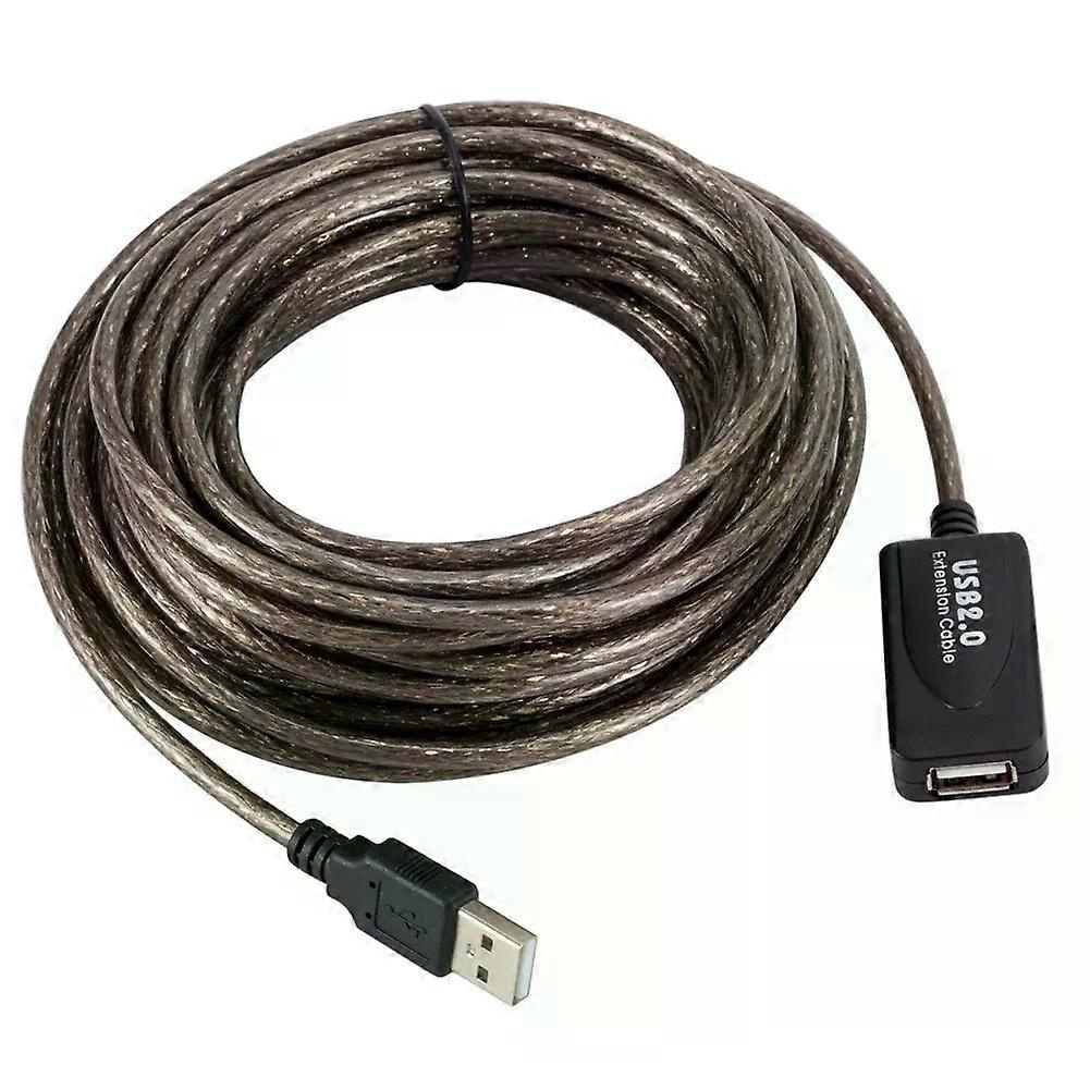 5 M/10 M/15 M/20 M Usb20-verlängerungskabel, Hochgeschwindigkeits-aktivverstärker, Stecker Auf Buchse, Verlängerungskabel Für Pc, Laptop, Tastatur Und Maus