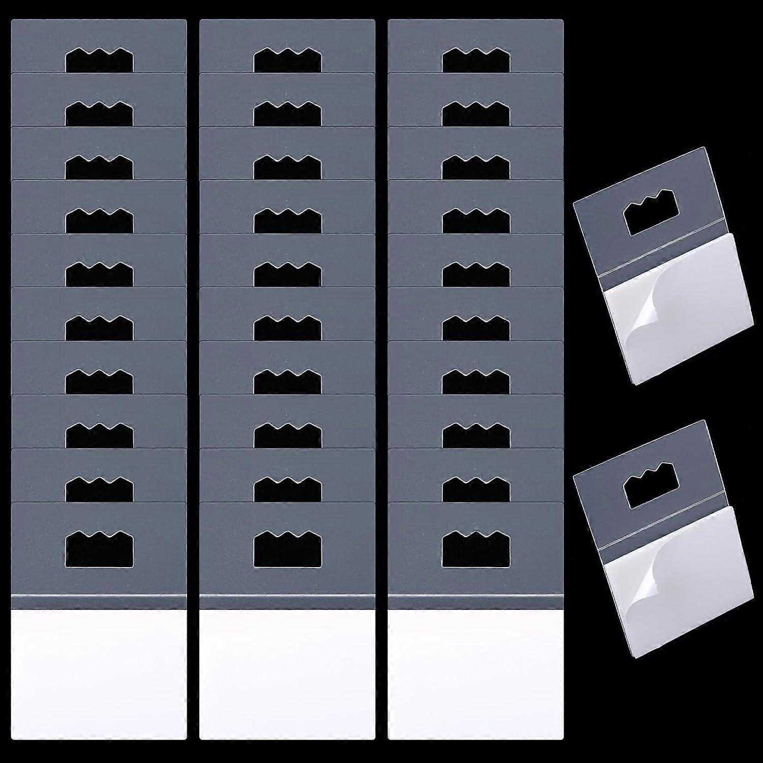 Mabor 30er-pack Bilderhaken, Selbstklebend, Zackenform, Ohne Nägel, Zum Aufkleben Auf Transparente Schaumstoffplatten