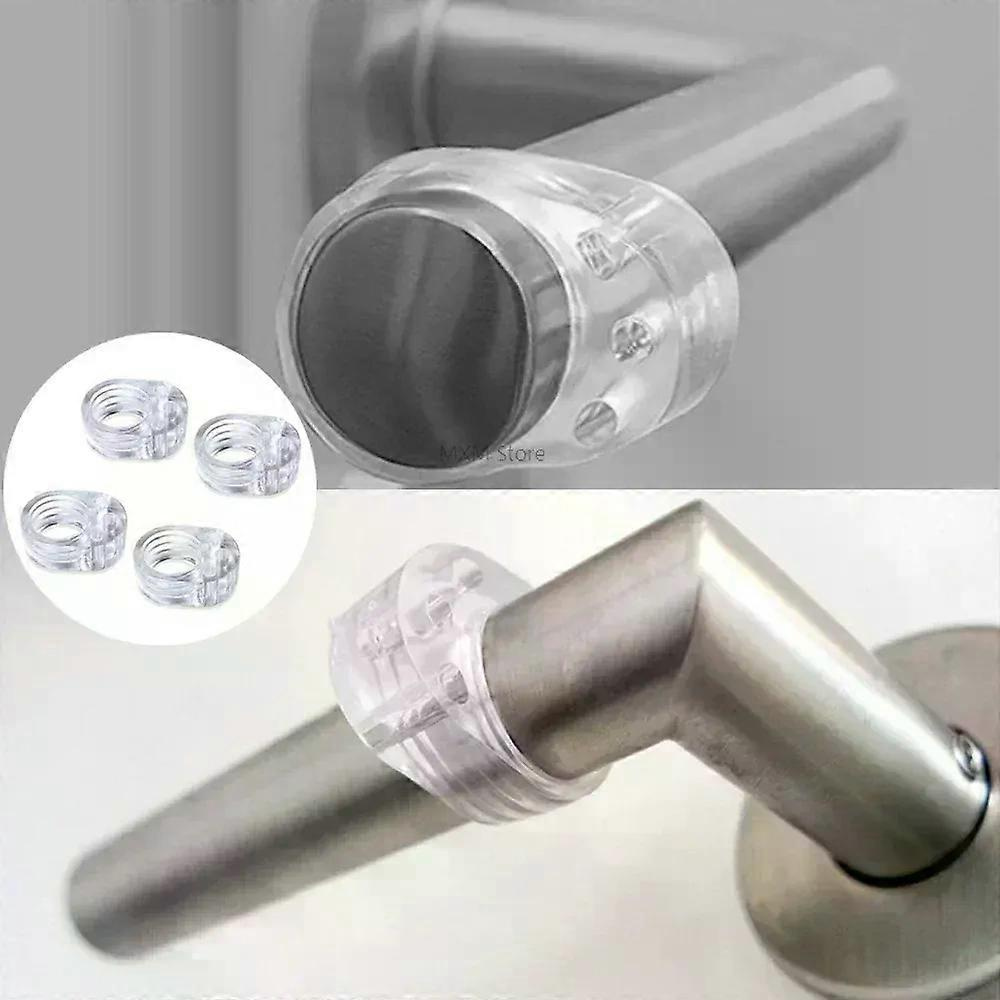 Türstopper-unterlage, Bodenschutz, Türstopper, Stoßdämpfung, Türgriff, Transparent, Sicherheitspuffer Aus Silikon, Zubehör, Wand-türstopper