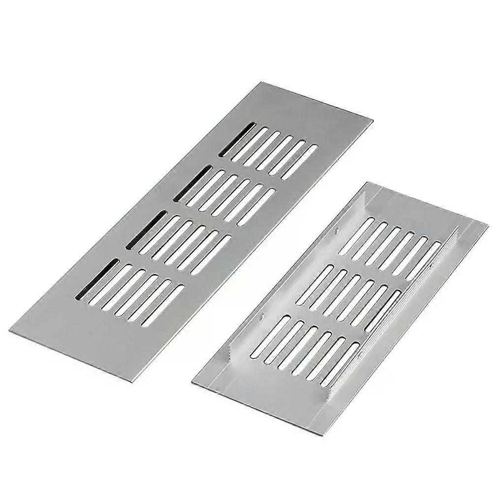 60-mm-kleiderschrank-lüftungsgitter, Rechteckiges Aluminium-schranklüftungsgitter, Lüftungsabdeckung, Möbelteile