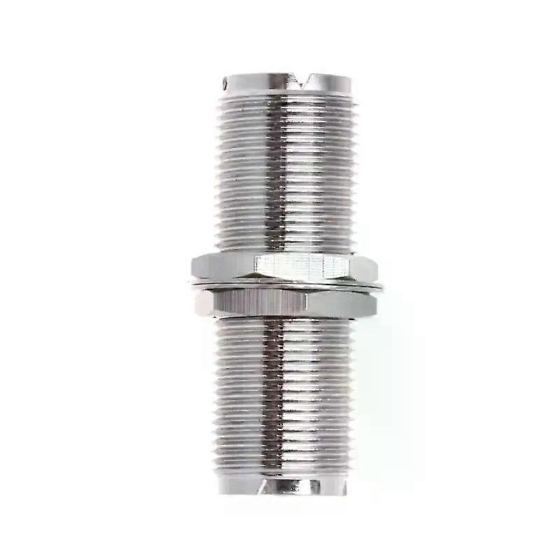 Uhf So239 Buchse Auf Buchse Reverse Nut Schottwandmontage Adapterstecker Gerade F/f