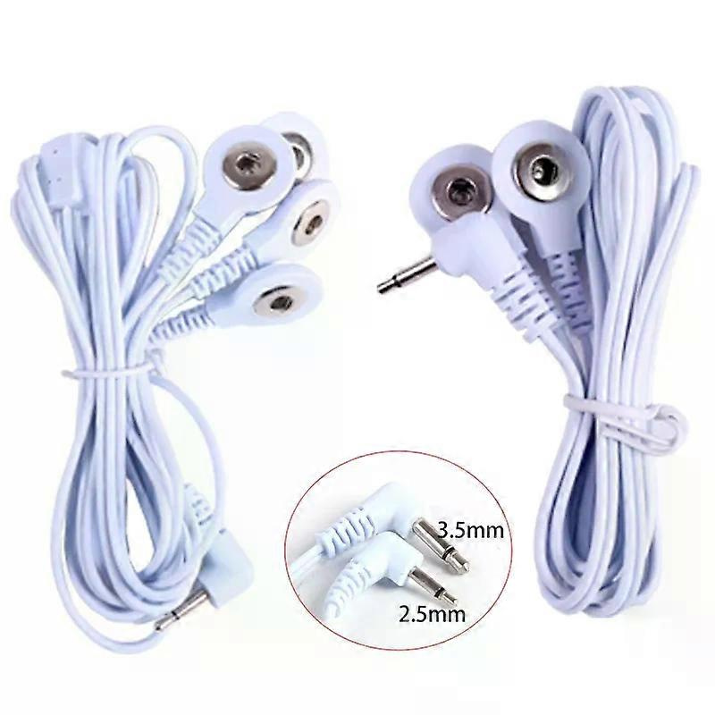 2-wege- Und 4-wege-massagegerät Mit Tasten, Kabel, Elektroden, Elektrodenpads, Standardanschluss Für Tens-geräte, Anschlusskabel