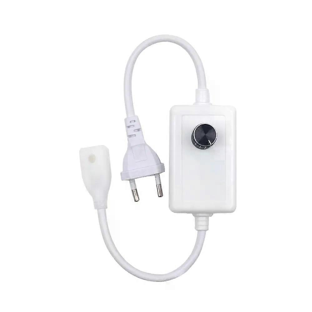 Dimmbarer 220-v-netzstecker Für 288 Leds/m Und 360 Leds/m Cob-neonstreifen Mit Ein-/ausschalter