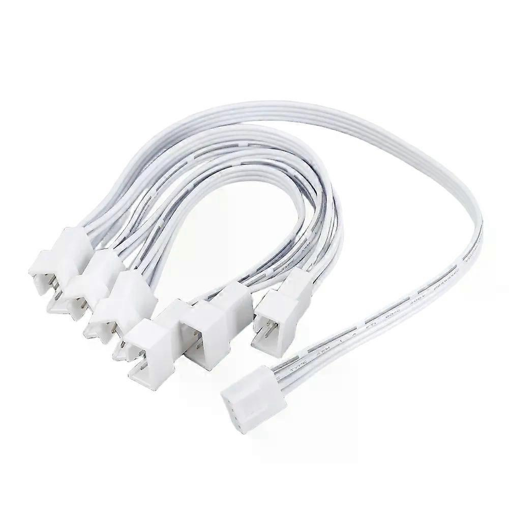 4-pin-pwm-splitterkabel, Gekühlt, 1 Auf 5/6 Wege, Abzweighülse, Verlängerungskabel, Geflochtenes Kabel, Lüfterkabelanschluss Für Computer-cpu