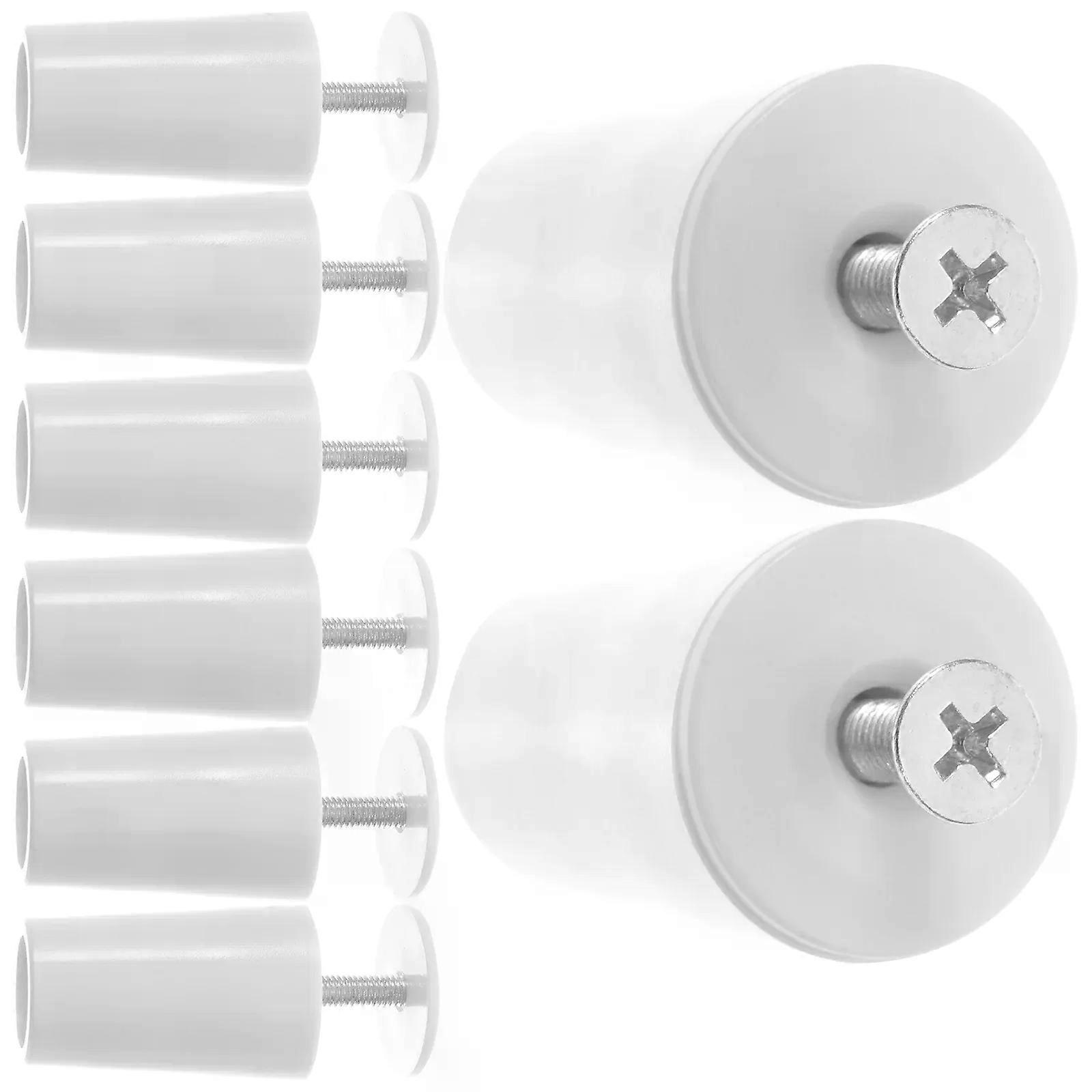 8-teiliges Set Jalousienstopper-zubehör, Rollladenzubehör, Begrenzer Mit Mutterkern, Anti-oberabdeckung, Stopfen-ersatz